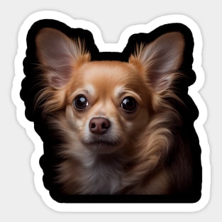 Cute Chihuahua - Gift Idea For Dog Owners, Chihuahua Fans And Animal Lovers Sticker